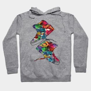 Paint Sneakers Hoodie